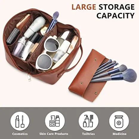 Large Capacity Travel Cosmetic Bag