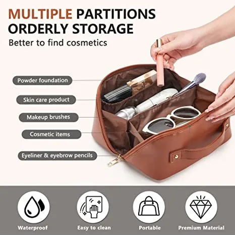 Large Capacity Travel Cosmetic Bag