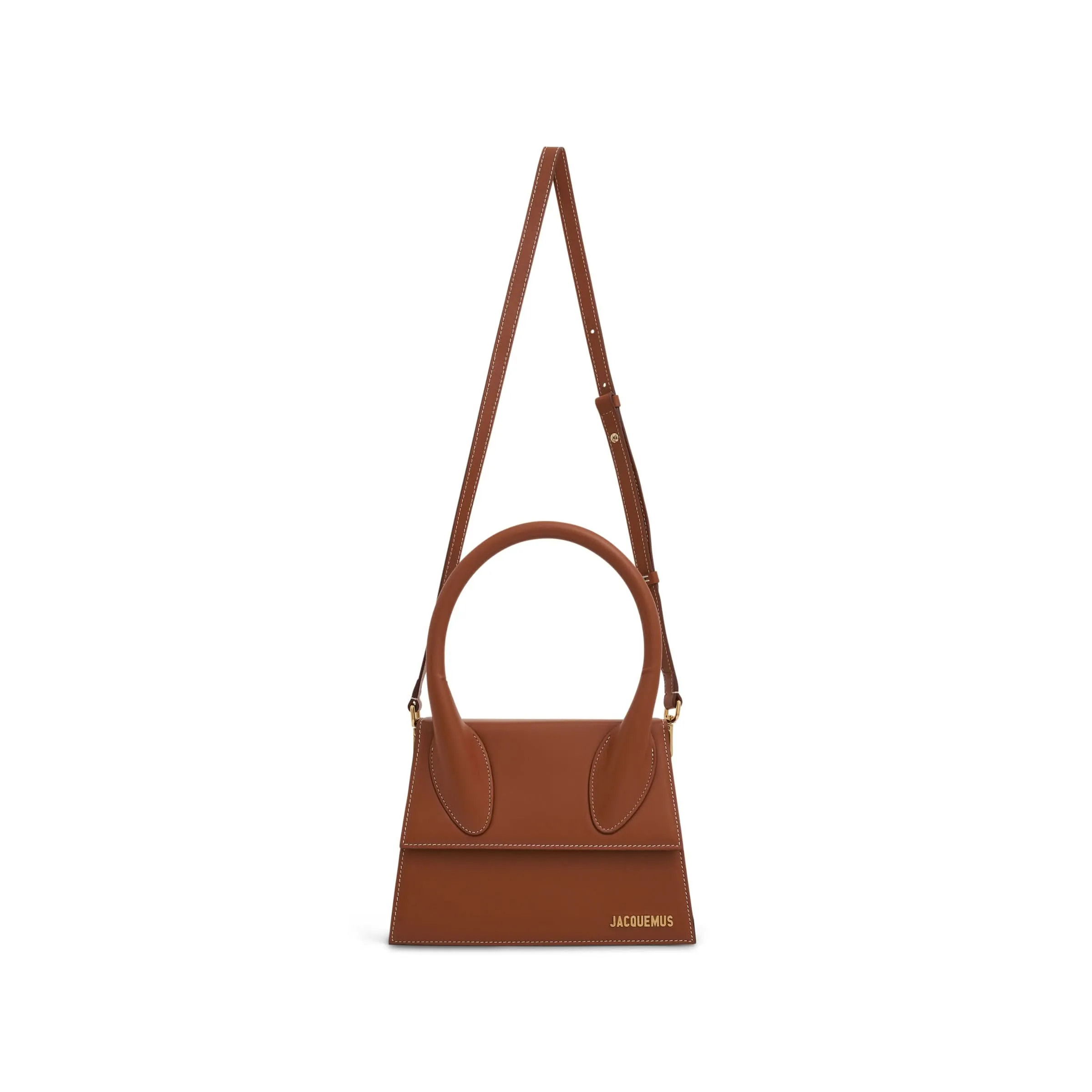 Le Grand Chiquito Leather Bag in Light Brown