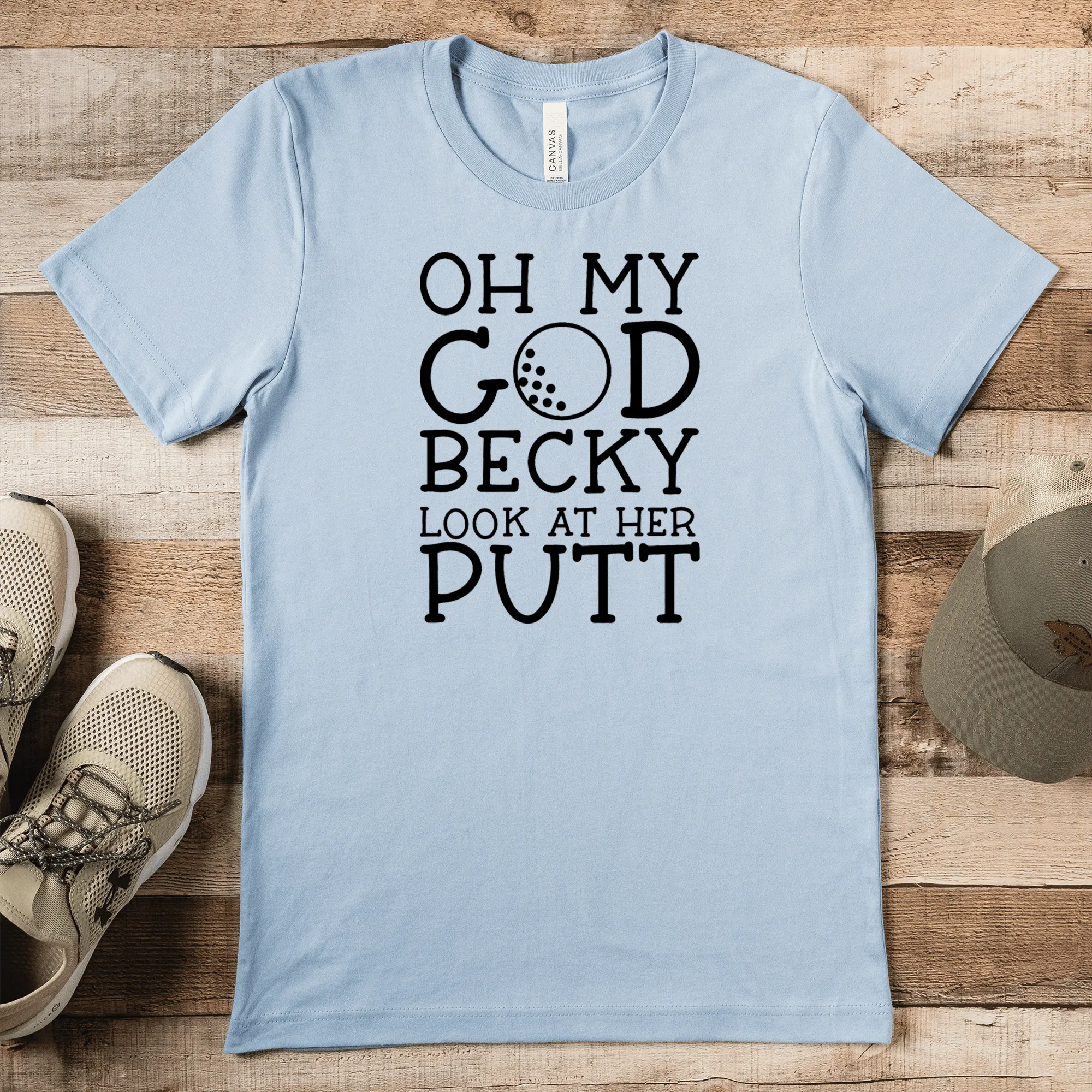 Look At Her Putt Mens T Shirt