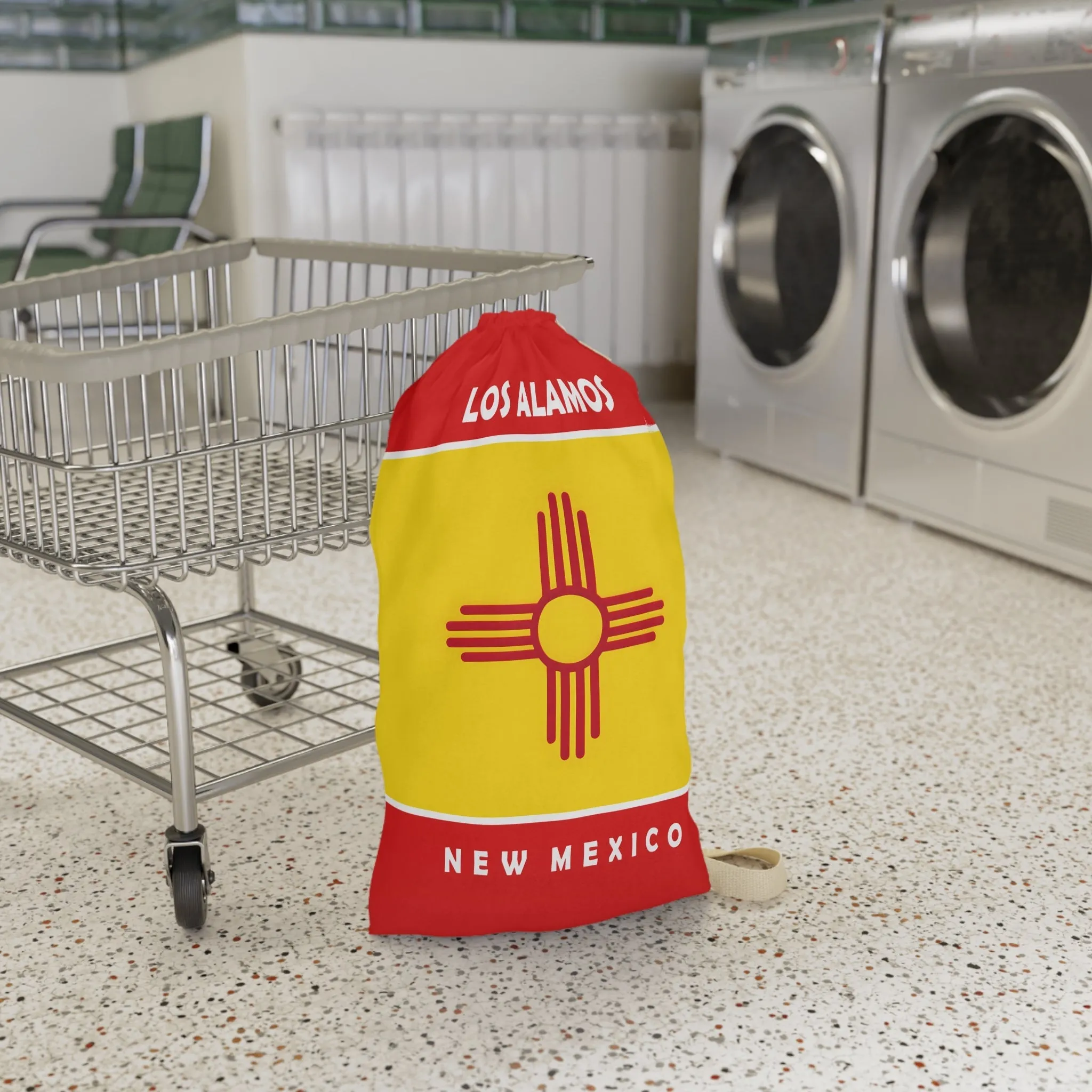 Los Alamos New Mexico Laundry Bag