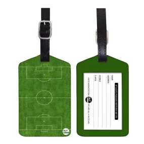 Luggage Tags Set Of 2 -  FOOTBALL FIELD