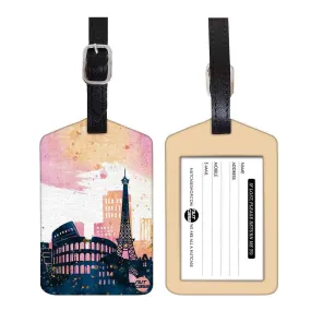 Luggage Tags Set Of 2 -  WONDERS