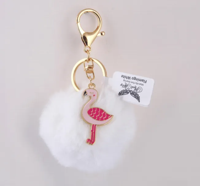 Mad Ally Pom Pom Keyrings