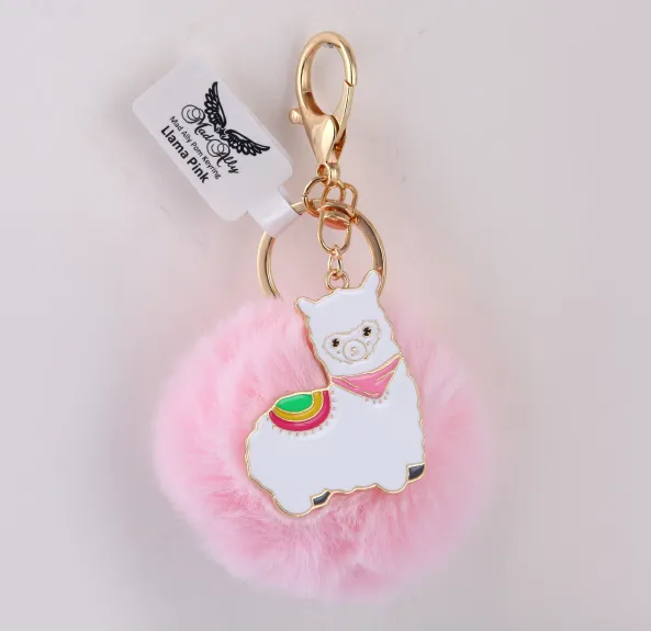 Mad Ally Pom Pom Keyrings