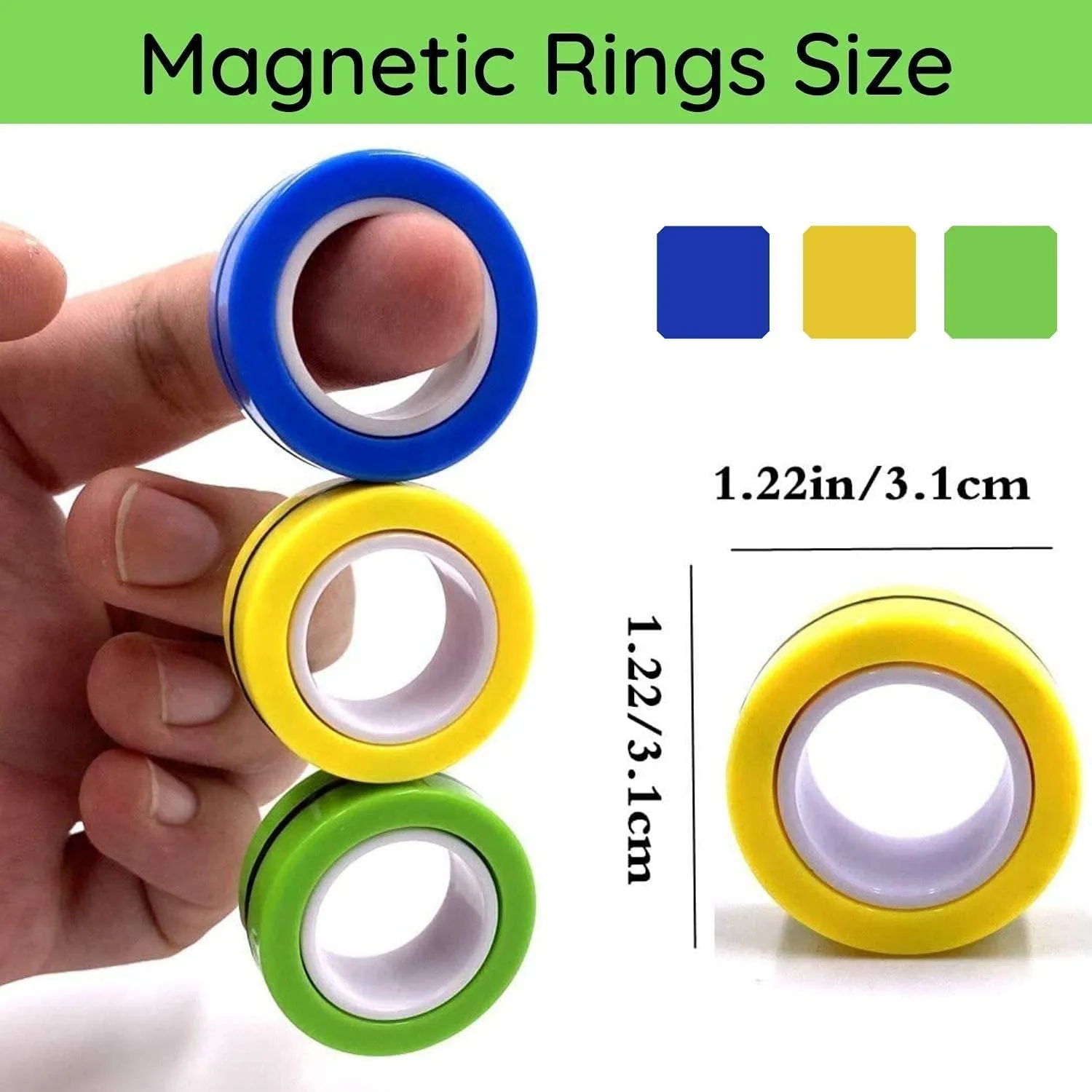 MAGNATIC FINGER RING