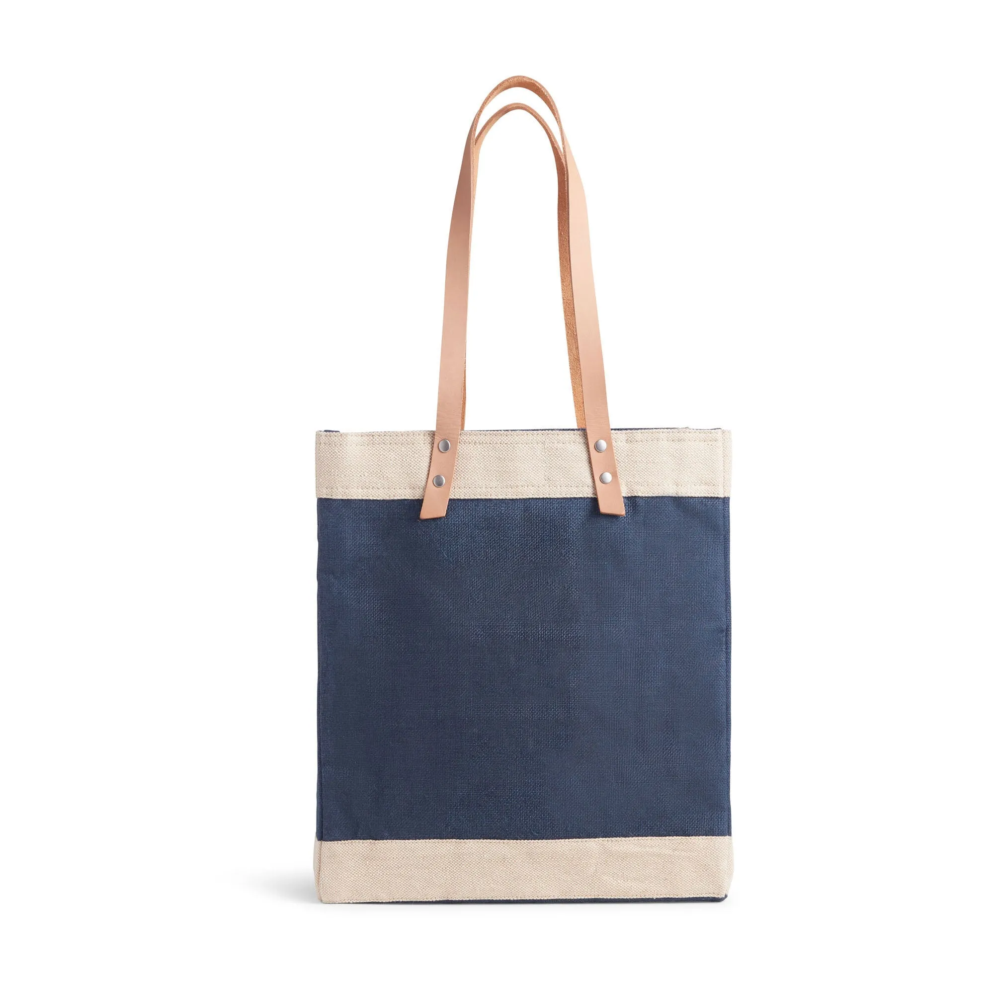 Market Tote in Navy