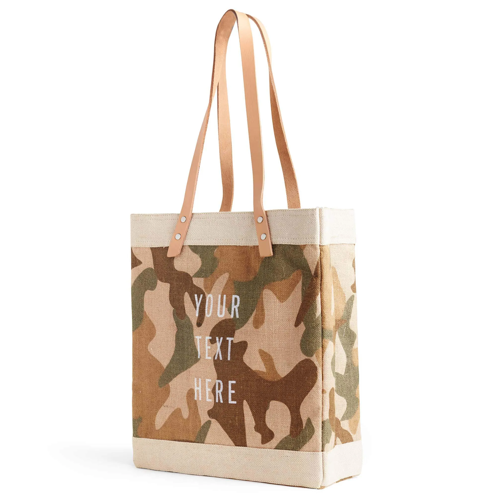 Market Tote in Safari