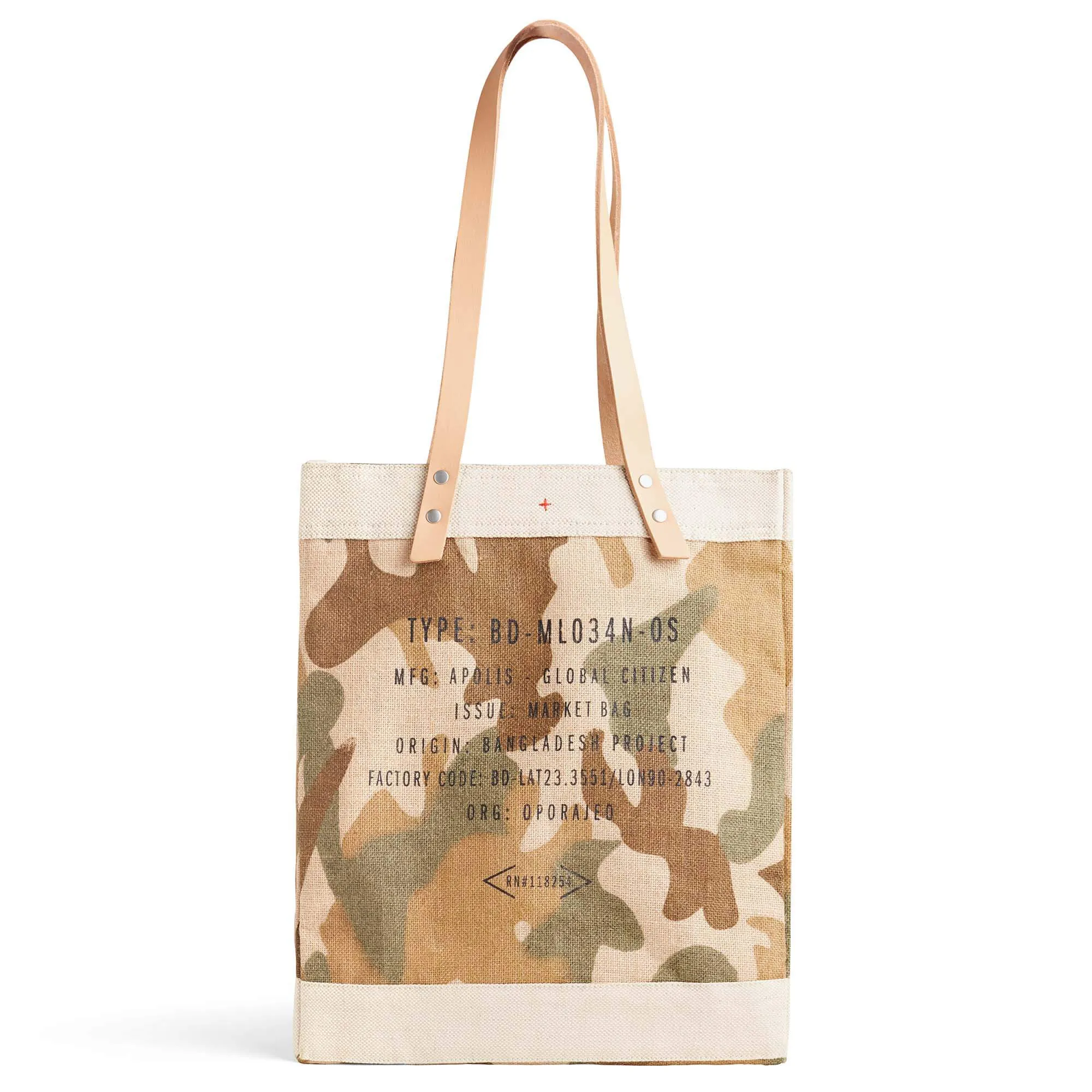 Market Tote in Safari