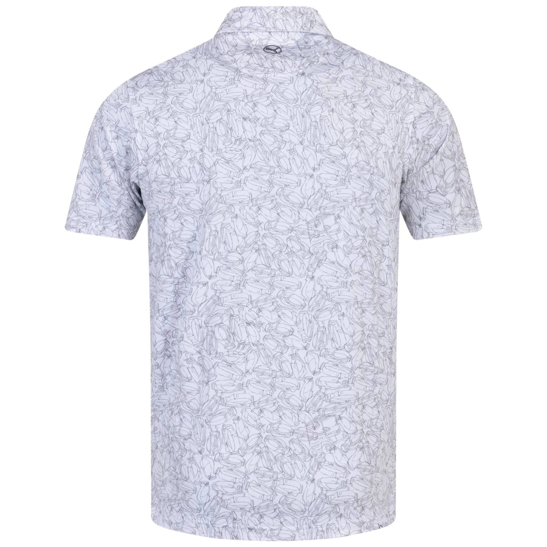 MATTR Caddy Polo White Glow-SLate Sky - AW23