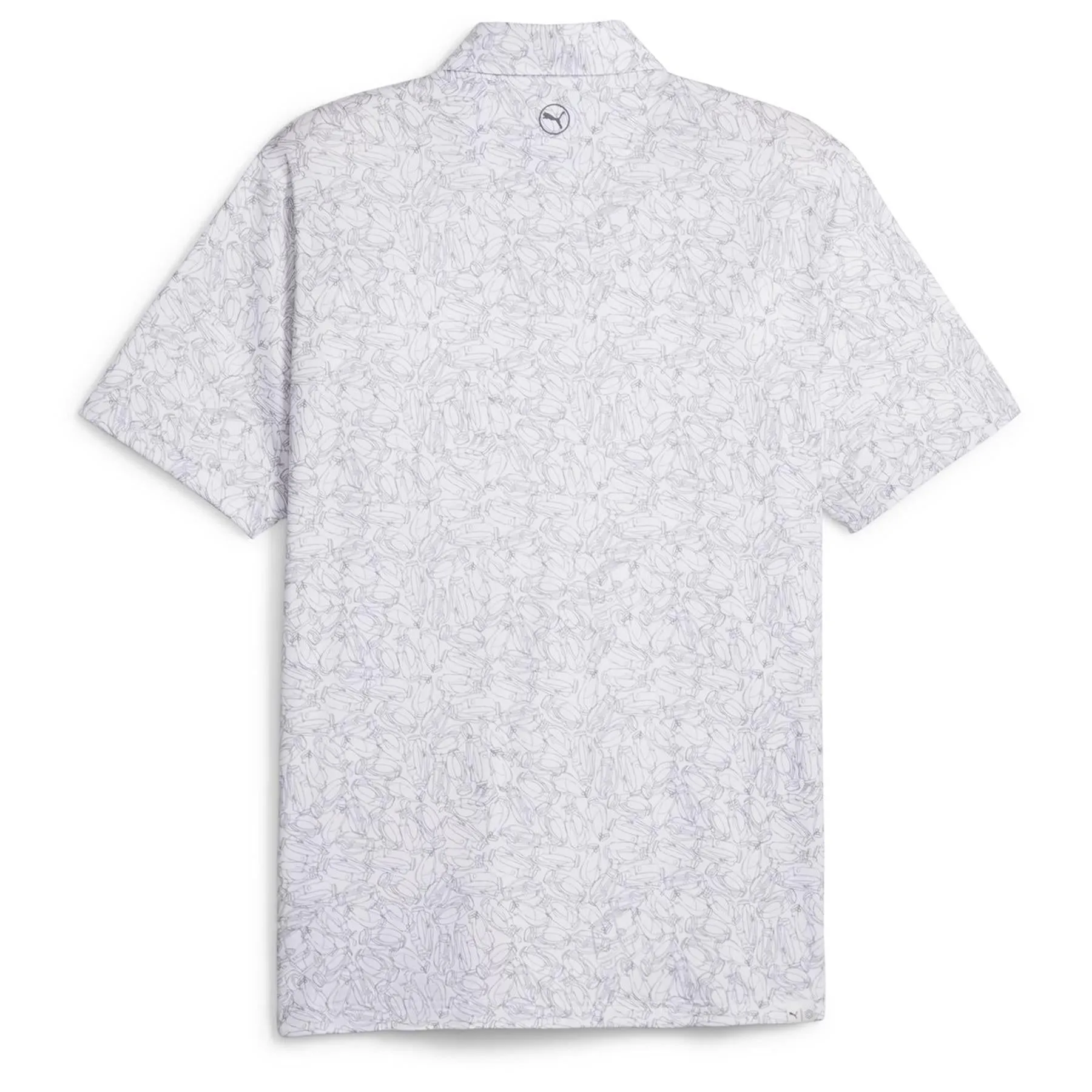 MATTR Caddy Polo White Glow-SLate Sky - AW23