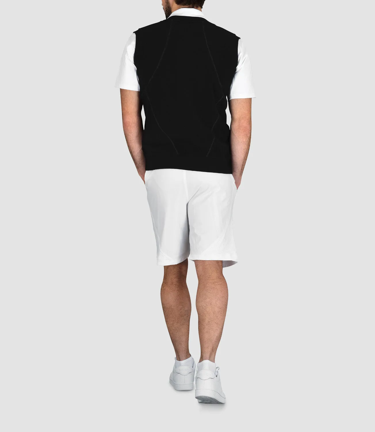 Max Fleece Tank - Black