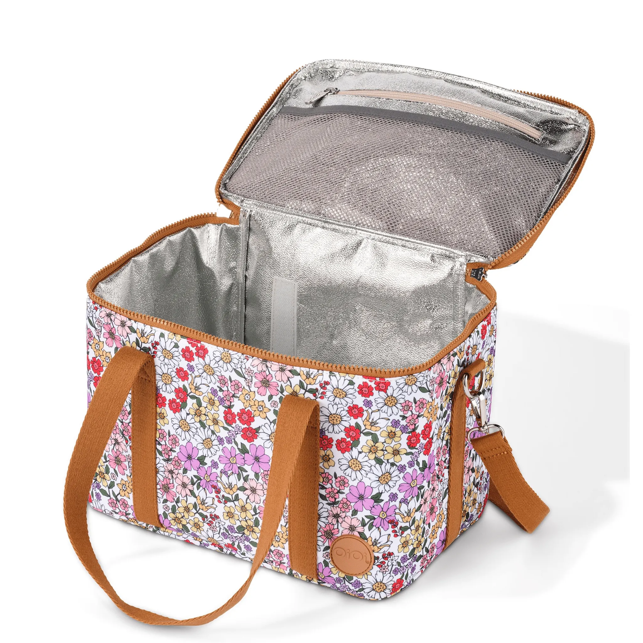 Maxi Insulated Picnic Bag/Pumping Bag - Daisy