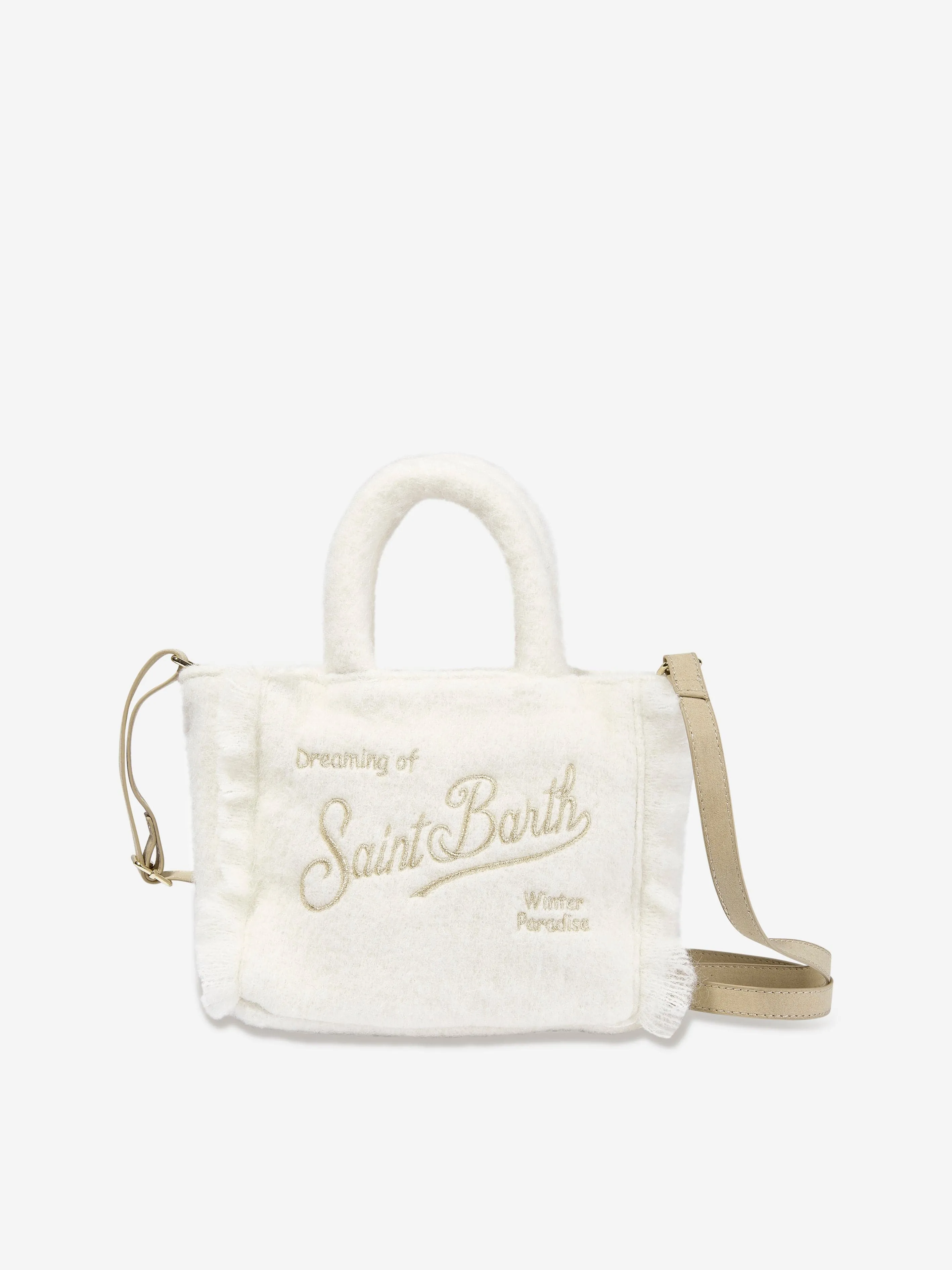 MC2 Saint Barth Girls Vanity Mini Classic Bag in Beige