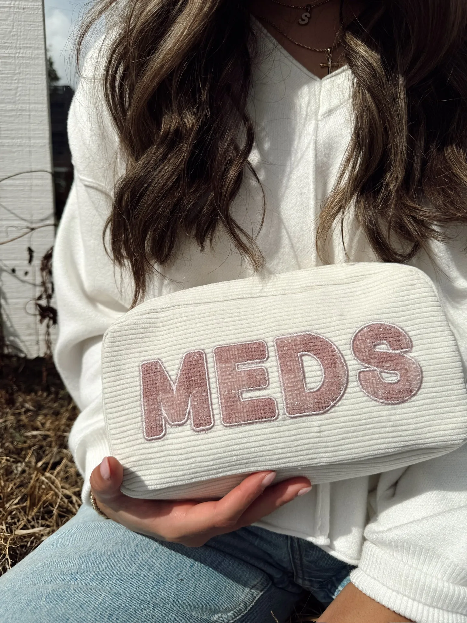 Meds - Corduroy Medium Bag