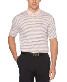 Mens 3-Color Stripe Polo