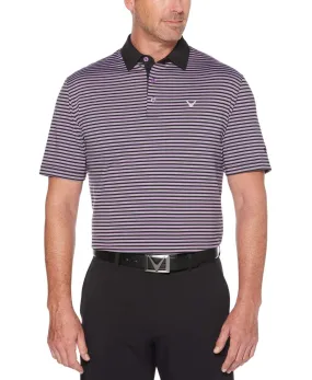 Mens 3-Color Stripe Polo