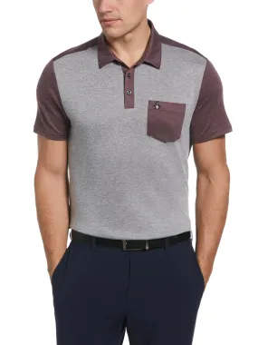 Men's Color Block Golf Polo