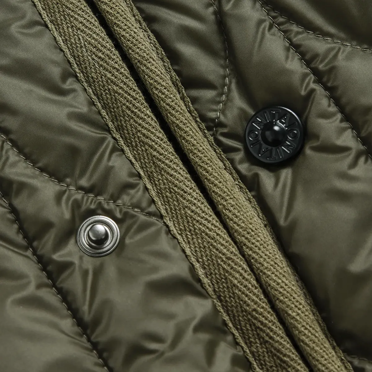 Military M65 Liner Zip Soft Shell Down Jacket - Olive