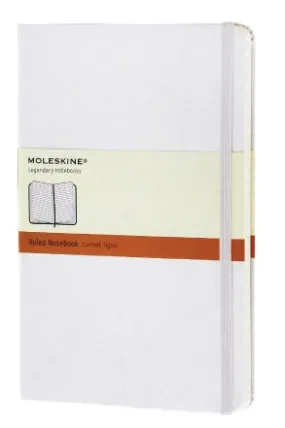 Moleskine Pocket Notebook - Hard Cover - Ruled White