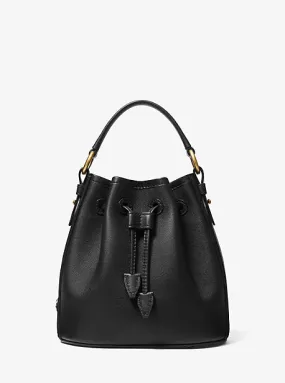 Monogramme Small Leather Bucket Bag