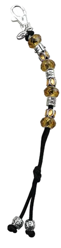 Navika Crystal Mantra Bead Golf Stroke Counter - Yellow*