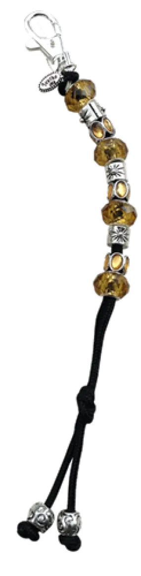 Navika Crystal Mantra Bead Golf Stroke Counter - Yellow*