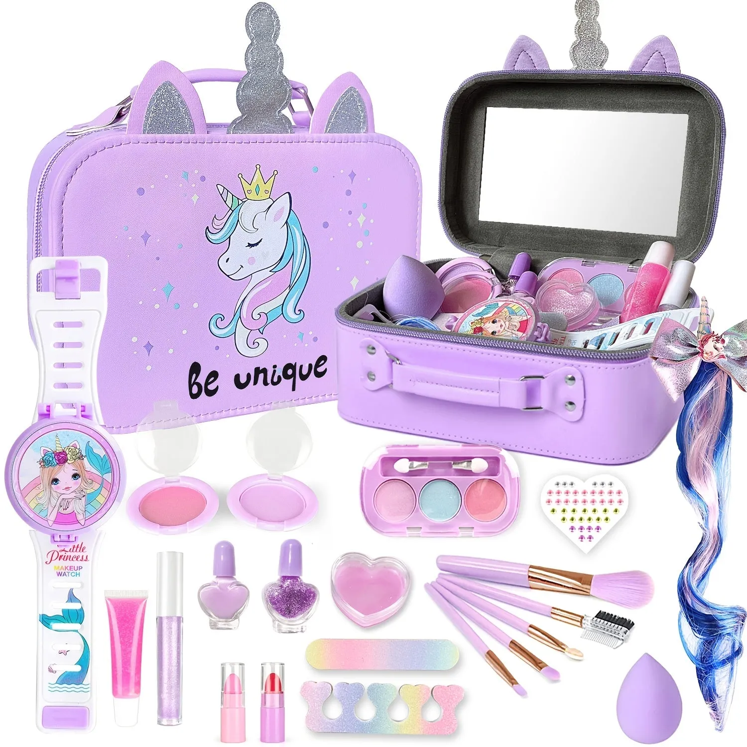 NonToxic Makeup Kit Ideal Gift for Princess Cosplay