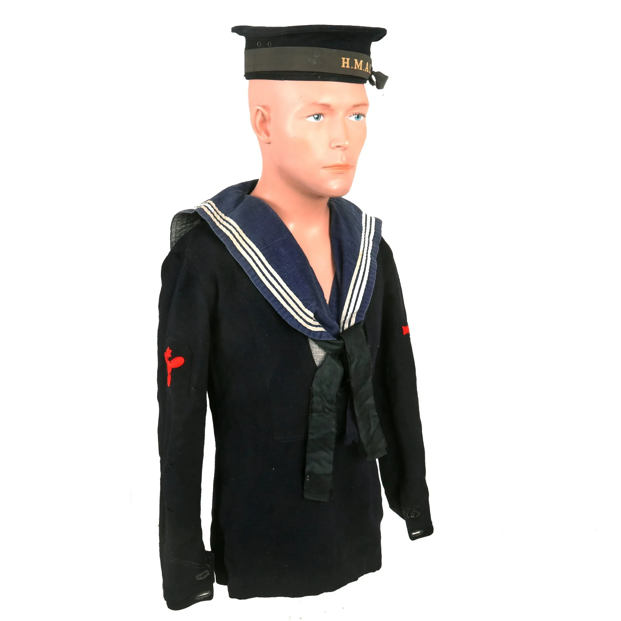 Original Australia WWII Royal Australian Navy (RAN) Complete Uniform Set