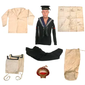 Original Australia WWII Royal Australian Navy (RAN) Complete Uniform Set