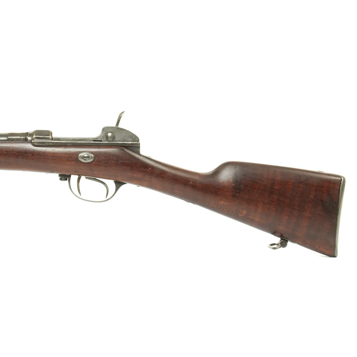 Original Bavarian M-1869 Werder "Aptiertes" Single Shot Infantry Rifle in 11.15x60R Mauser - Serial 78760