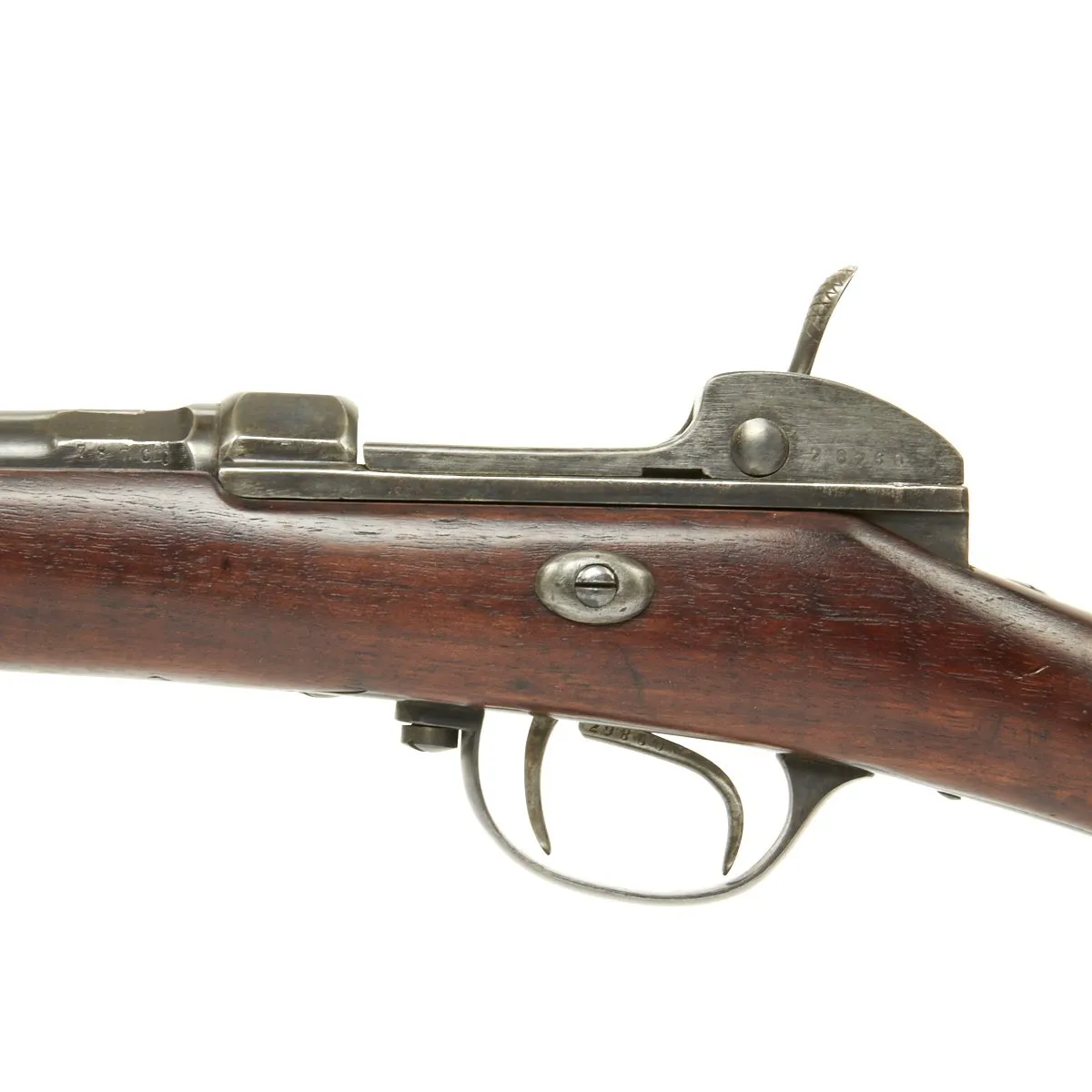 Original Bavarian M-1869 Werder "Aptiertes" Single Shot Infantry Rifle in 11.15x60R Mauser - Serial 78760