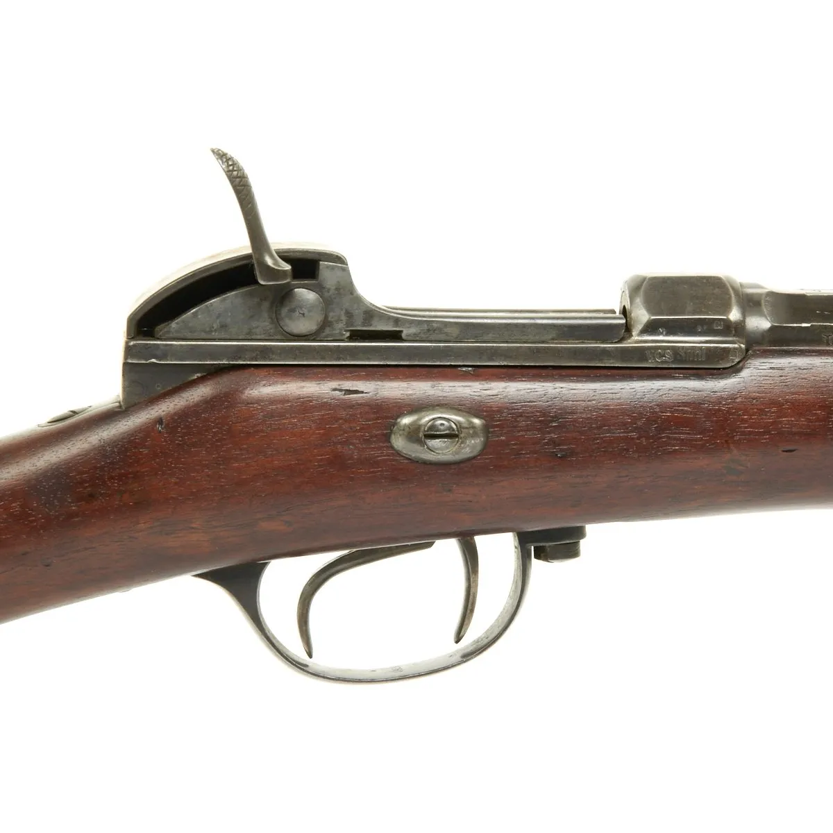 Original Bavarian M-1869 Werder "Aptiertes" Single Shot Infantry Rifle in 11.15x60R Mauser - Serial 78760