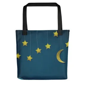 Paper Stars & Moon Tote bag