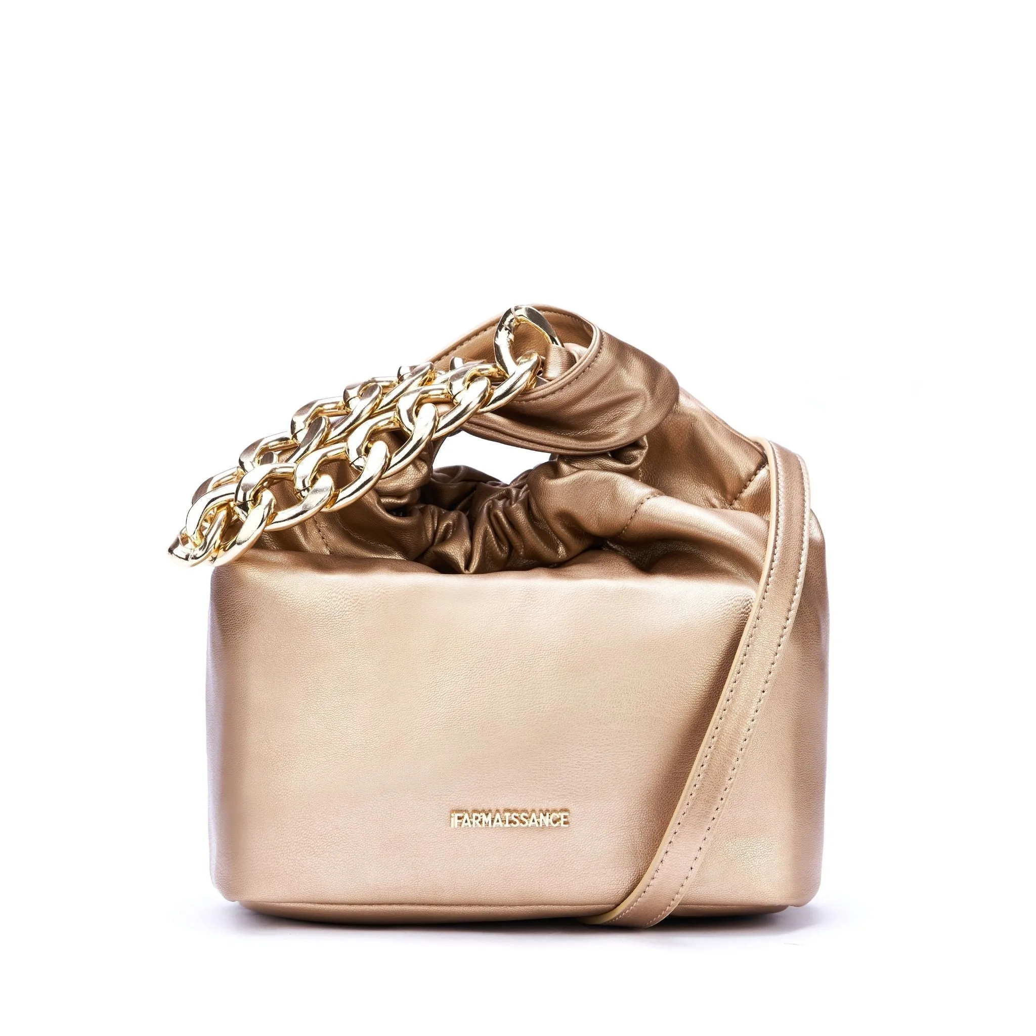 Penny Chain Handbag ⎮ Apple Leather