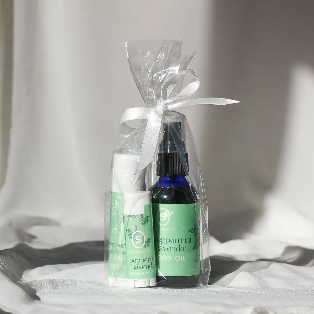 Peppermint Lavender TLC Gift Bag