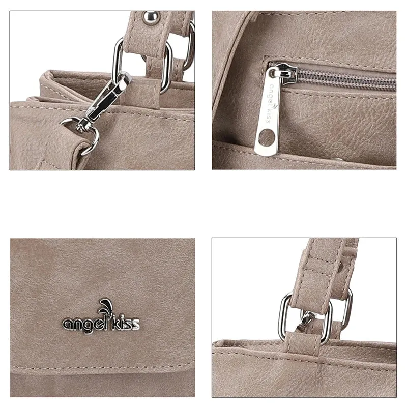 Practical multifunctional bag - PU leather