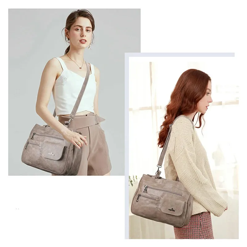 Practical multifunctional bag - PU leather