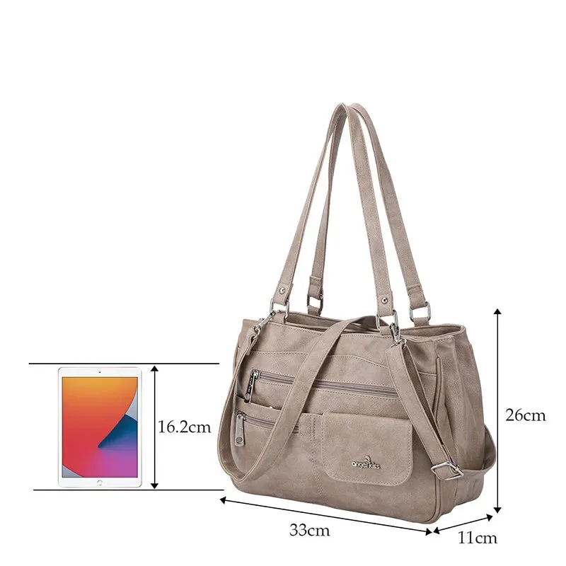 Practical multifunctional bag - PU leather