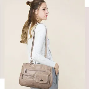 Practical multifunctional bag - PU leather