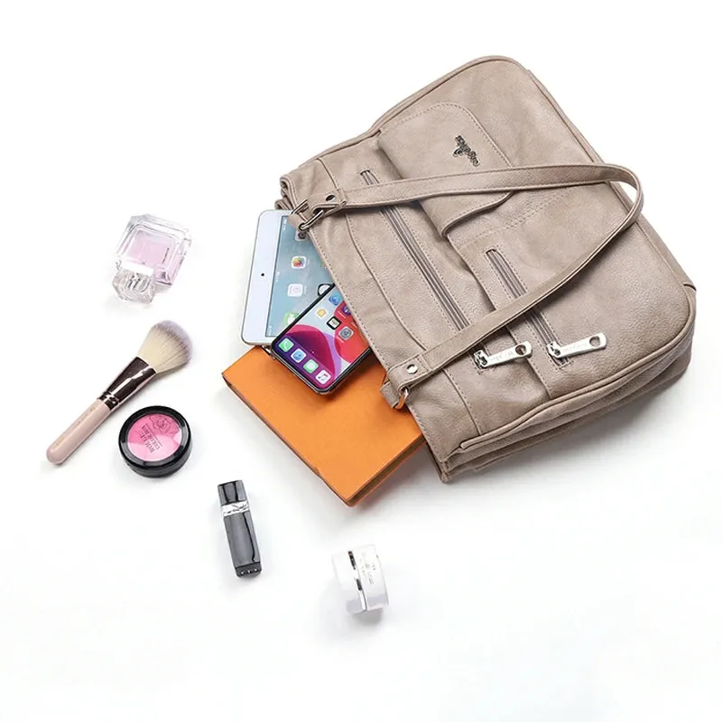 Practical multifunctional bag - PU leather