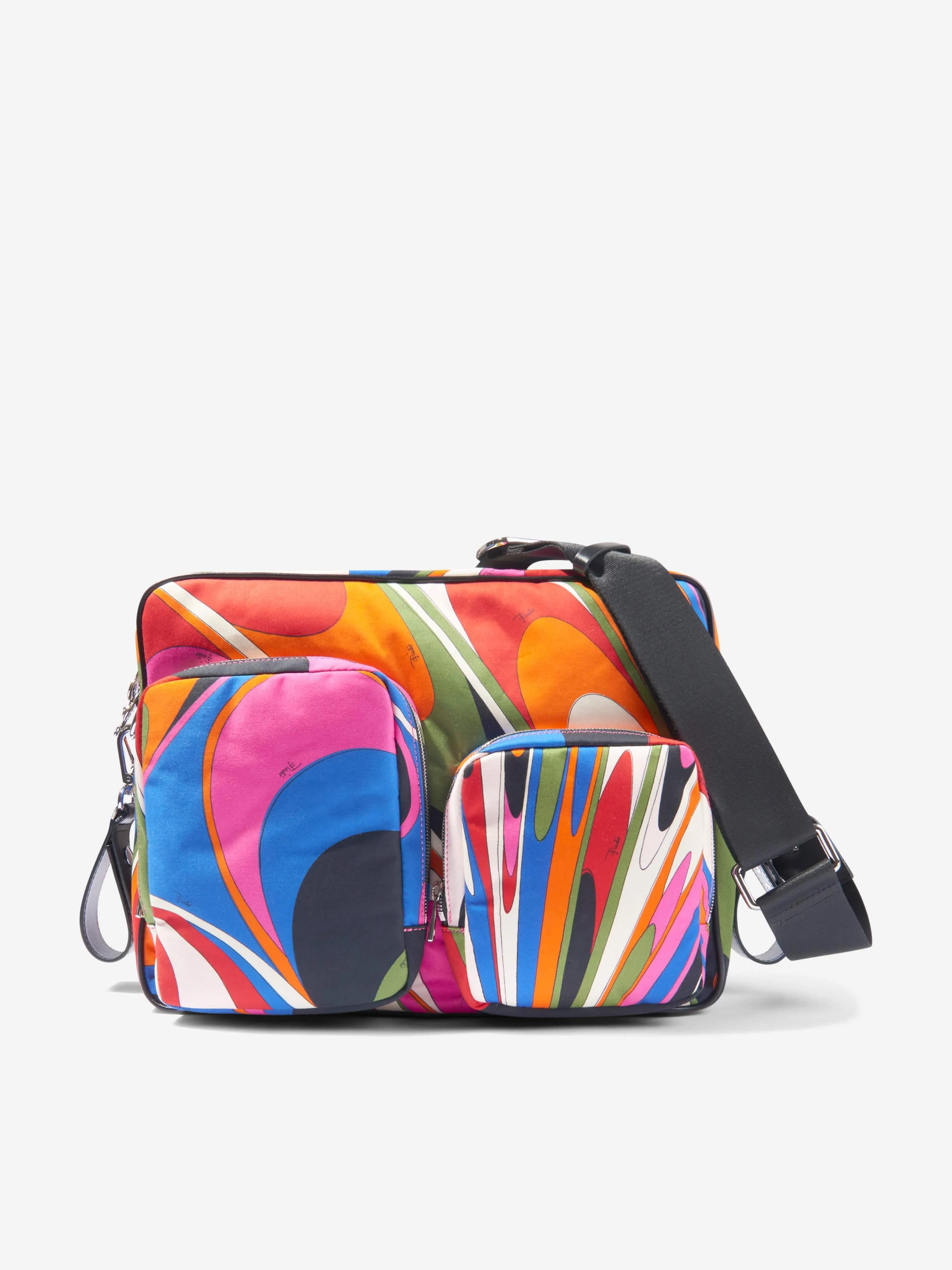 Pucci Baby Girls Onde Changing Bag in Multicolour (35cm)