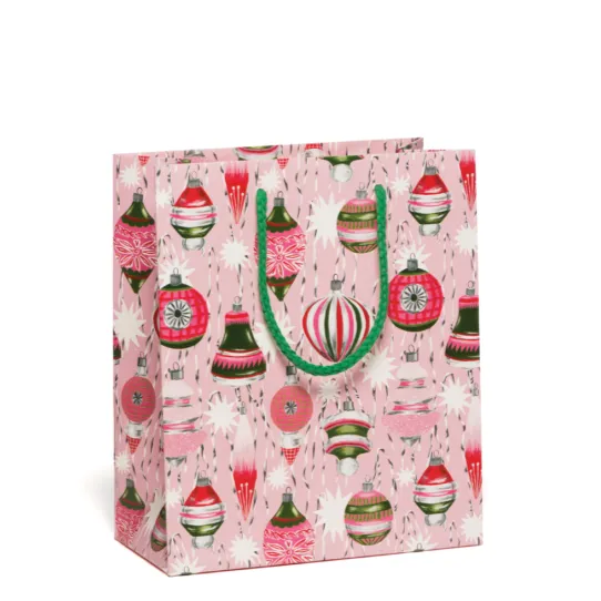 Retro Ornaments Holiday Gift Bag