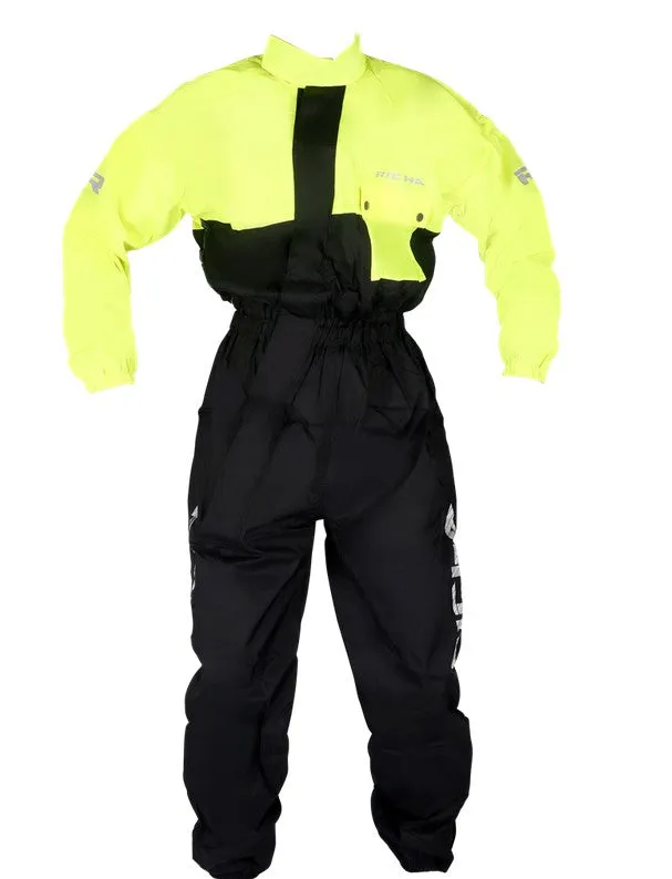 Richa Rain Combi Waterproof Oversuit - Black / Yellow