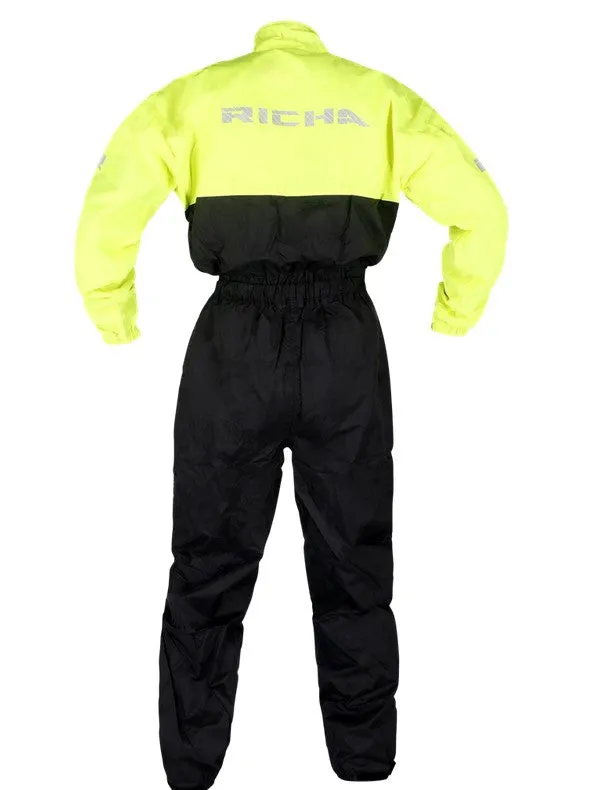 Richa Rain Combi Waterproof Oversuit - Black / Yellow