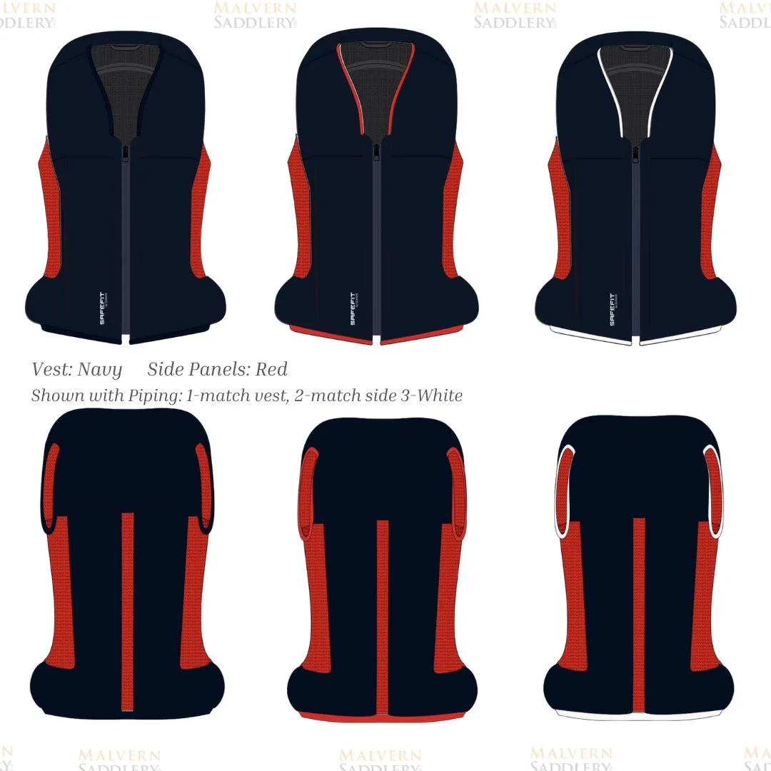 Safefit Airbag Vest - Navy/Custom