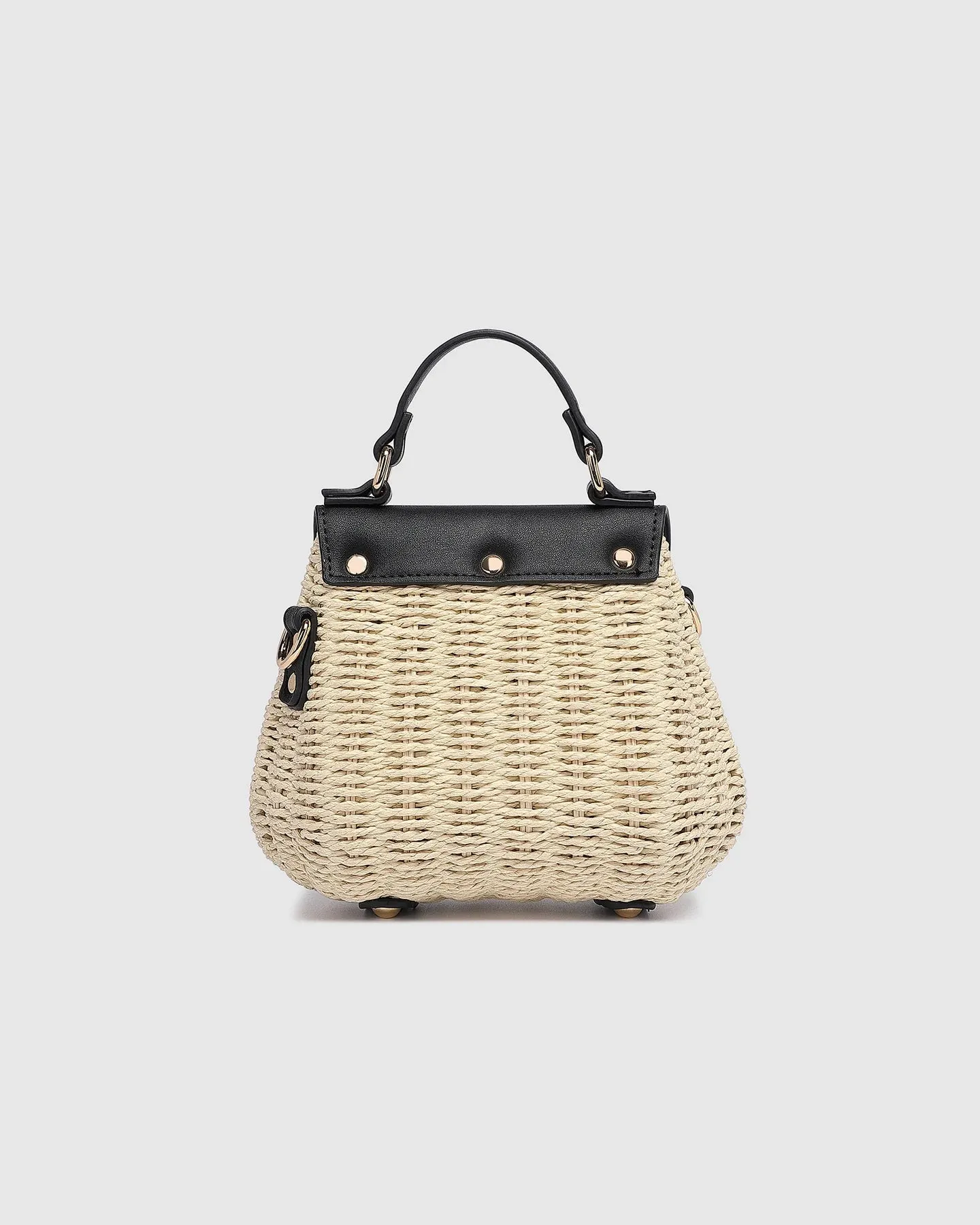 Sandy Raffia Crossbody Bag