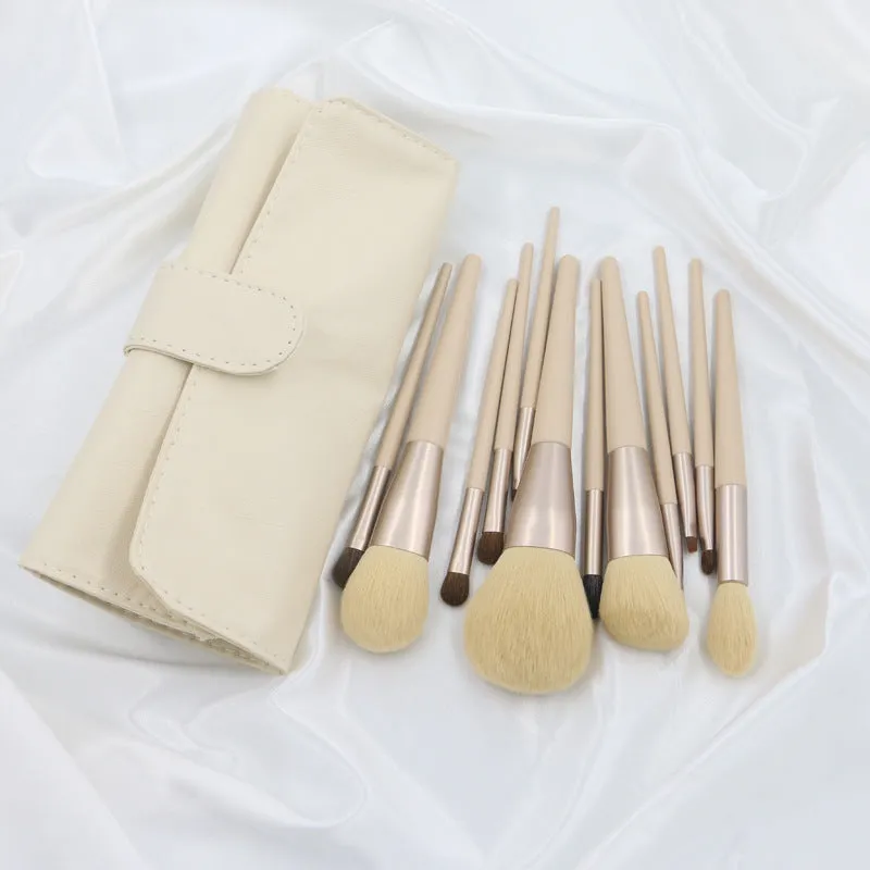 Set Of 12 Makeup Brushes