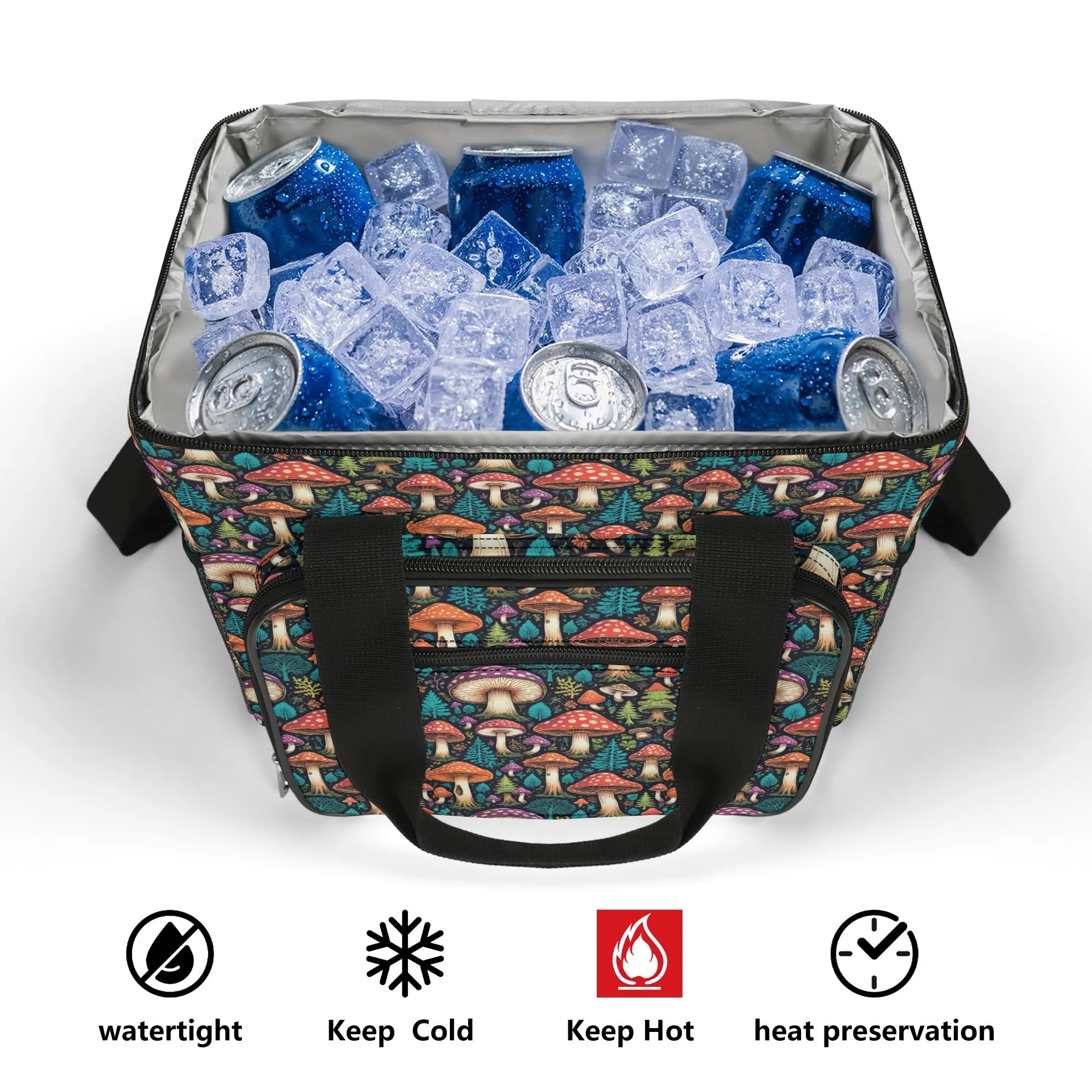 Shroomy Insulated Leakproof Cooler Bag Lunch Box