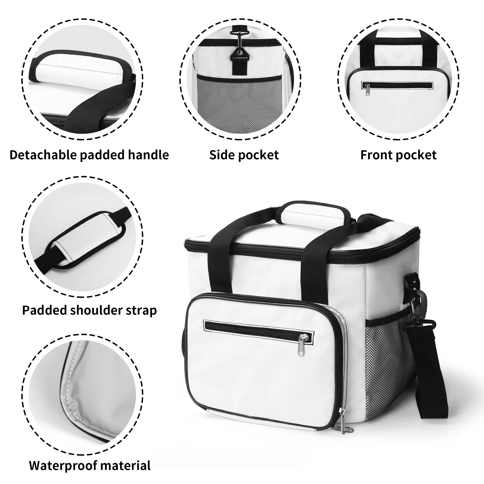 Shroomy Insulated Leakproof Cooler Bag Lunch Box